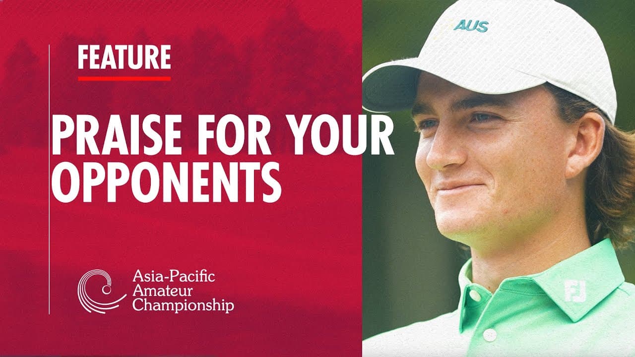 Favorite Rivals: Who is your best opponent? | 2024 Asia-Pacific Amateur Championship