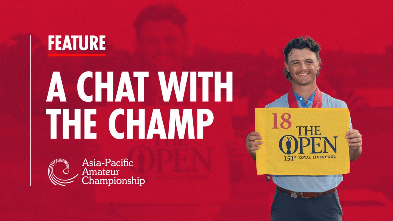 Watch: Chat with the Champ