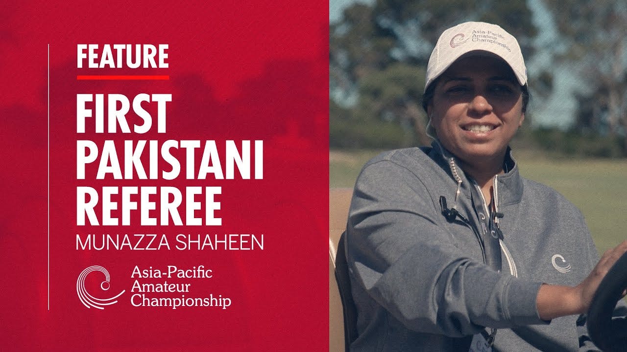 Pakistan’s First Female Referee: Munazza Shaneen | #AAC2023