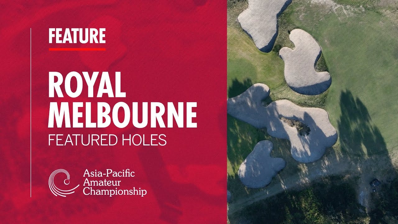 Explore the Best That The Royal Melbourne Golf Club Has to Offer | #AAC2023