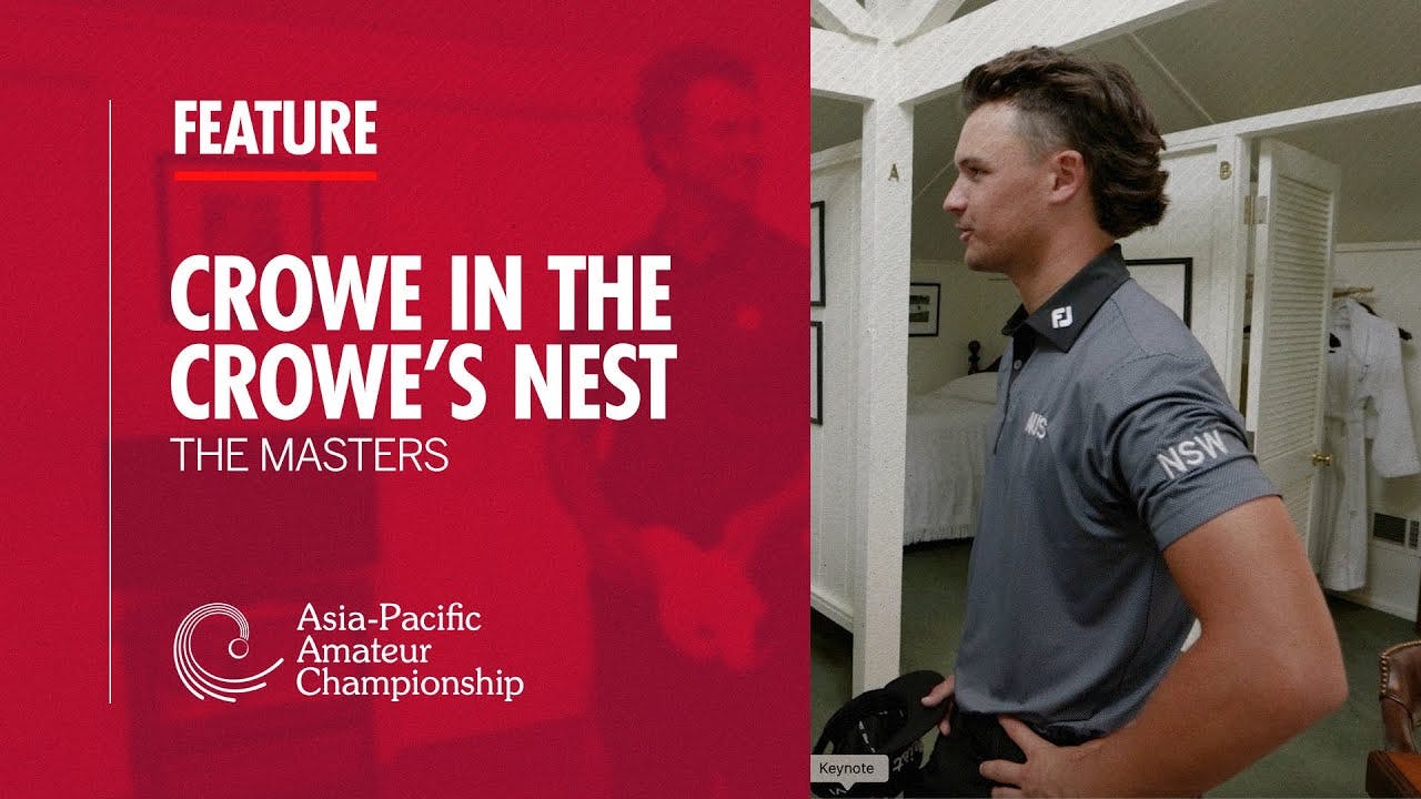 Crowe in the Crow's Nest | The Master's