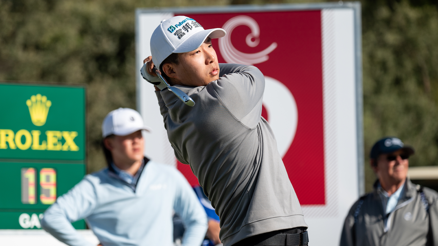 CT Lin shot the round of the day 67 to join the lead