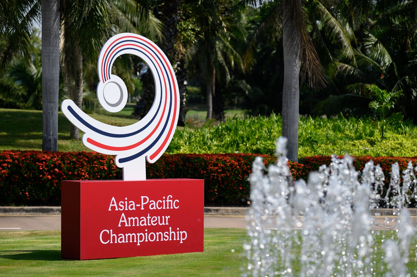 Asia-Pacific Amateur - Amata Spring Country Club entrance lawn