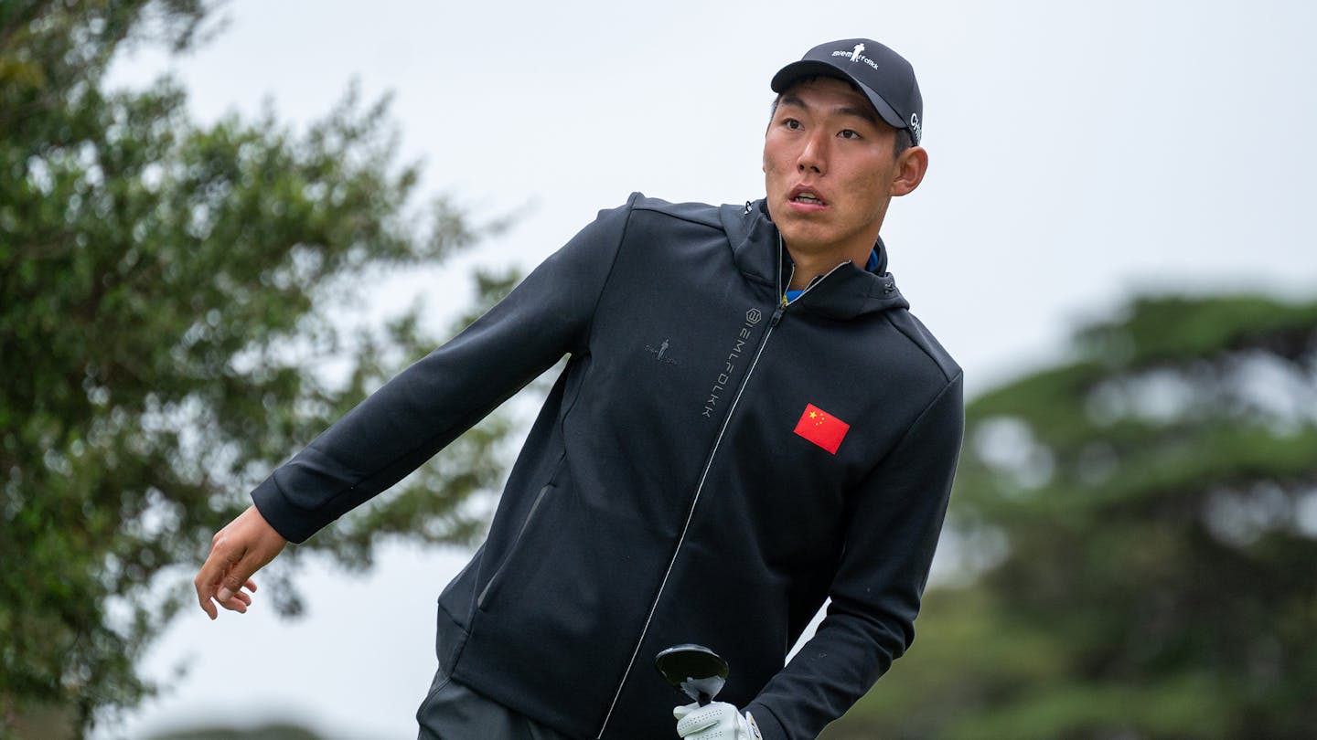 Bo Jin travelled from the World Amateur Team Championships