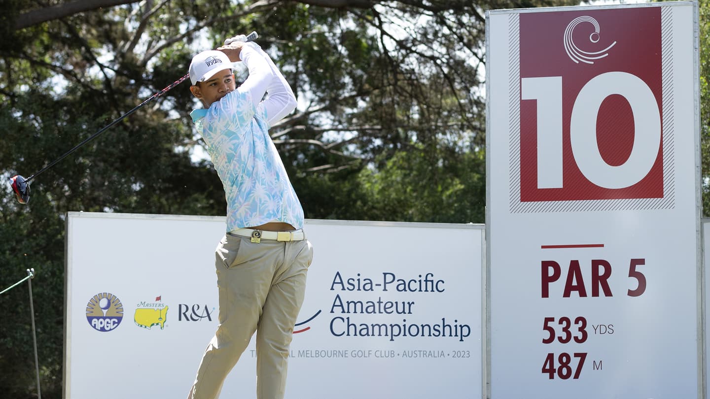 Kartik Singh is the youngest in the filed at the 2023 AAC