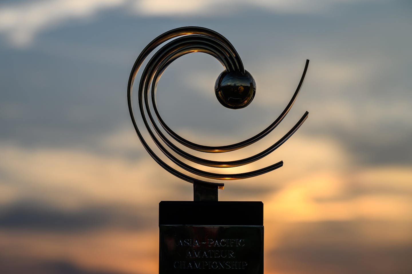 AAC Trophy at Sunset