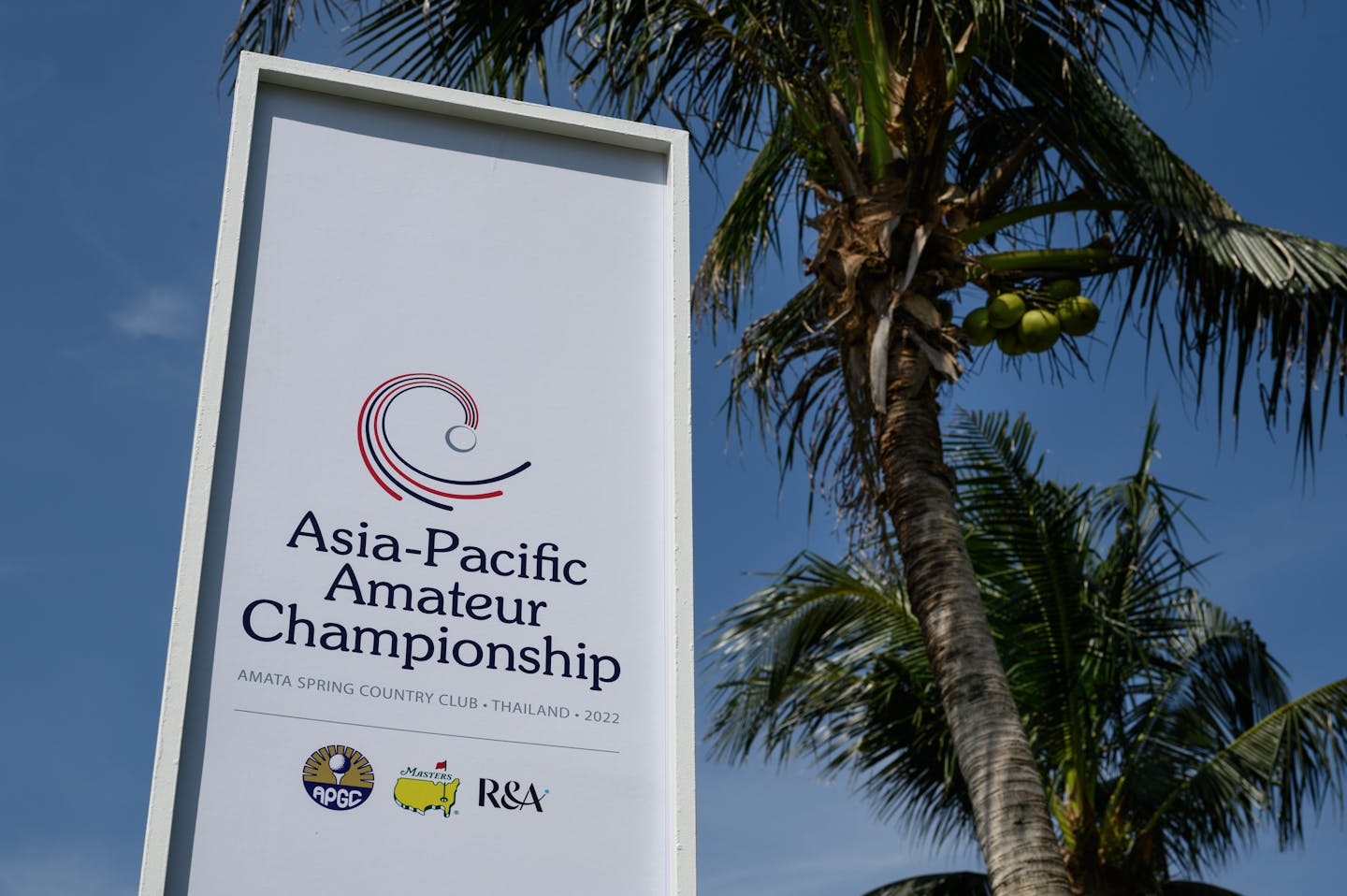 Asia-Pacific Amateur - General view of tournament branding