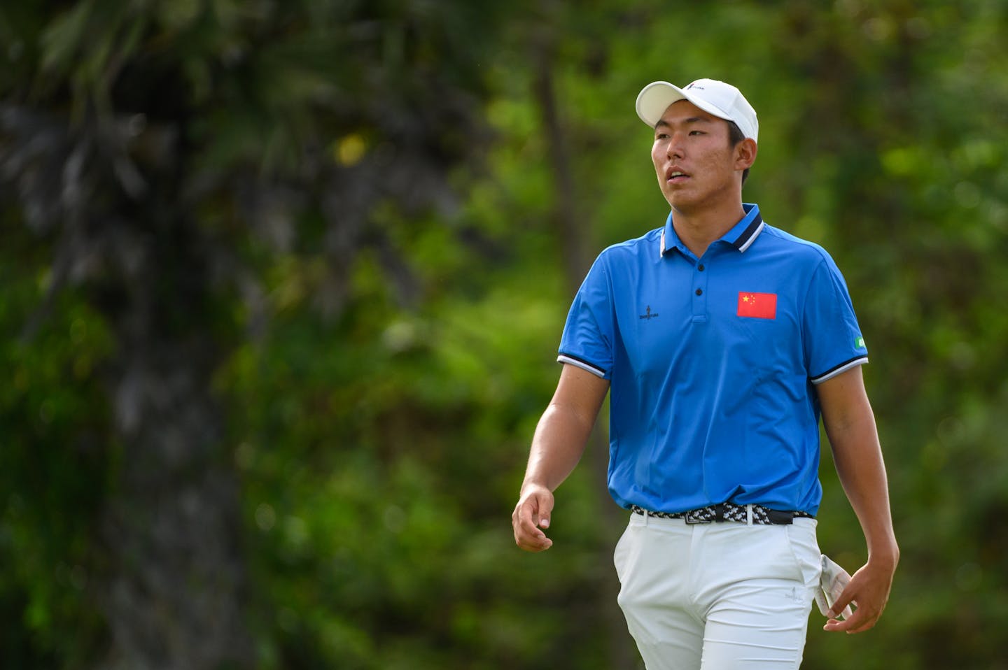 Bo Jin of China During Round One